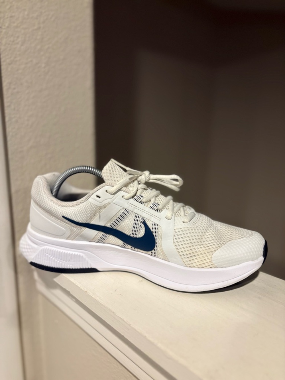 Nike Mens Run Swift 2~CU3517-101 White Running Shoes Sneakers Size 10 - Picture 6 of 10